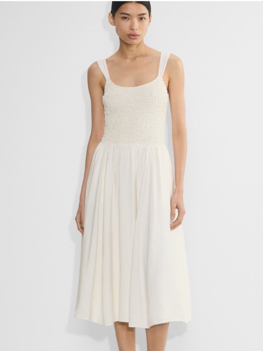 Wilfred Alice Scoopneck fit-and-flare midi dress - Picture 4 of 5